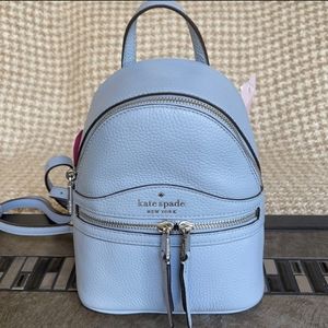 NWT Kate Spade Karina Mini Backpack Frosted Blue